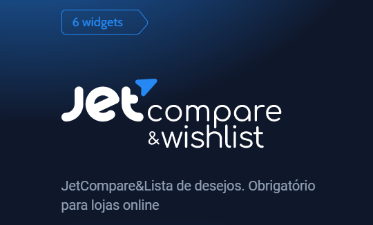 Produto - JetCompare&Wishlist JetCompare&Wishlist para Elementor