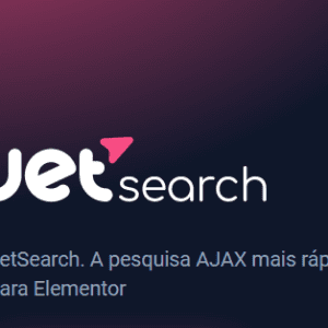 JetSearch - A pesquisa AJAX mais rápida para Elementor