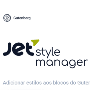 JetStyleManager - Adicionar estilos aos blocos do Gutenberg