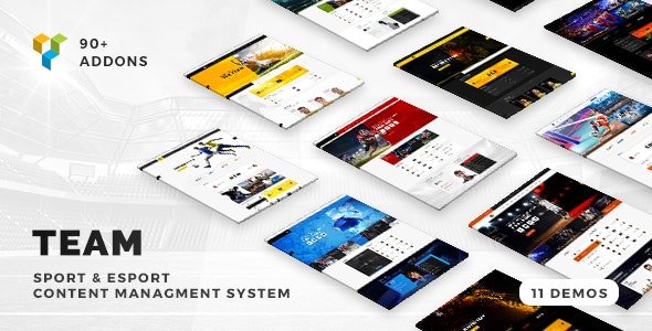 Produto - Team - Soccer Football Equipe - Tema WordPress
