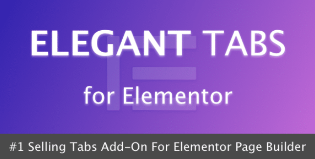 Abas elegantes para Elementor