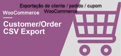 Exportação WooCommerce