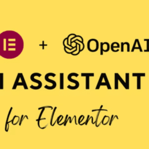 Assistente de IA para Elementor - OpenAI GPT