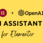 Assistente de IA para Elementor - OpenAI GPT